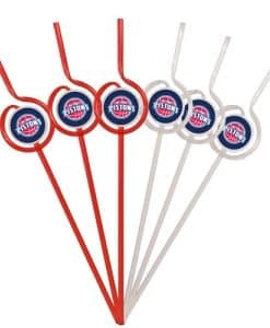 Detroit Pistons NBA Team Sipper Straws