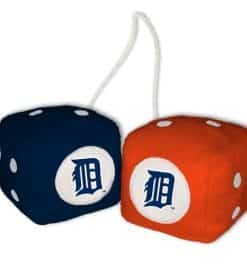 Detroit Tigers Fuzzy Dice