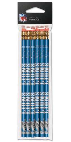 Detroit Lions NFL Pencil 6 Pack