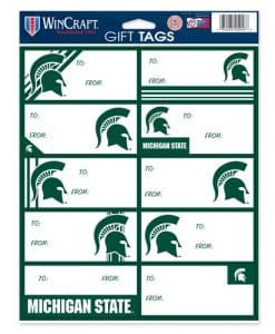 Michigan State Spartans NCAA Gift Tags