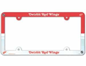 Detroit Red Wings NHL License Plate Frame - Full Color
