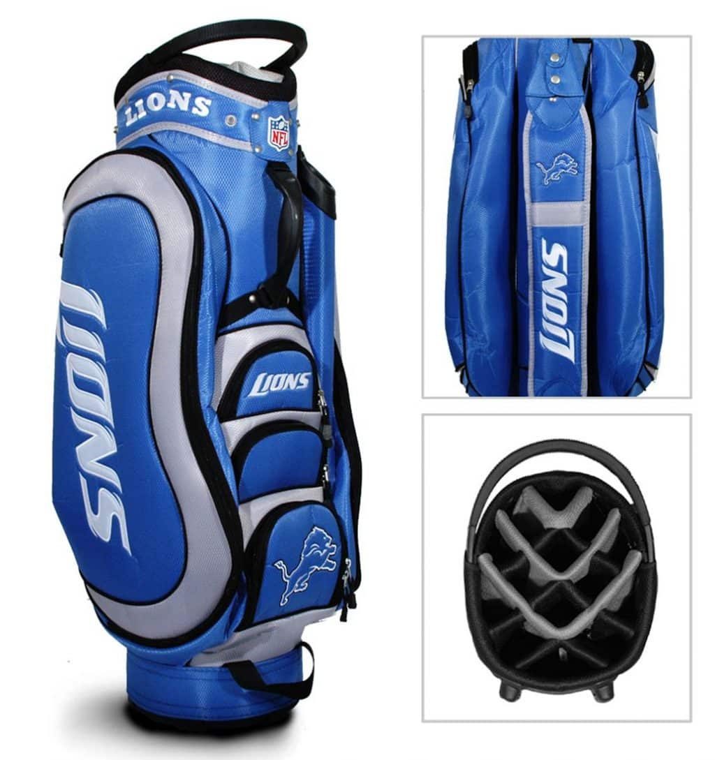 Detroit Lions NFL Medalist Golf Cart Bag