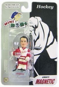 Detroit Red Wings NHL Curtis Joseph Forever Collectibles Mini Bobble Head