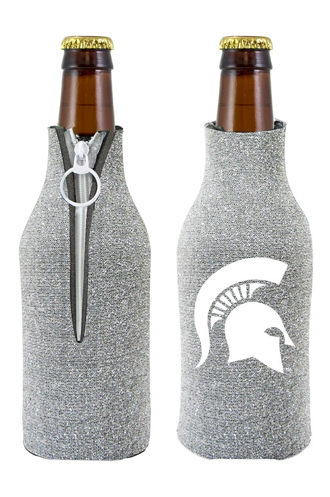 Michigan State Spartans NCAA Bottle Suit Holder - Glitter