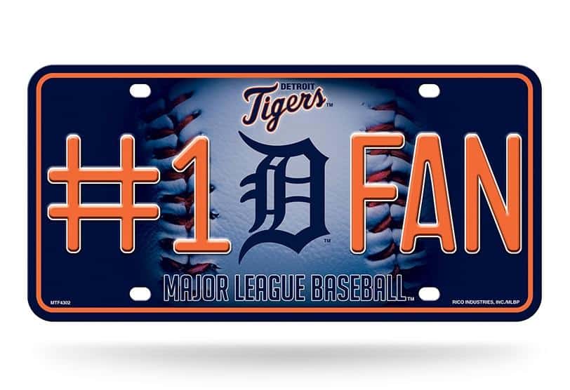 Detroit Tigers License Plate #1 Fan