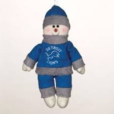 Detroit Lions NFL 10″ Snowflake Friends