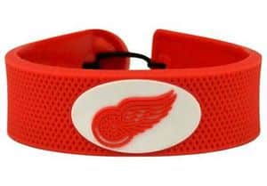 Red Wings NHL Team Color Hockey Bracelet