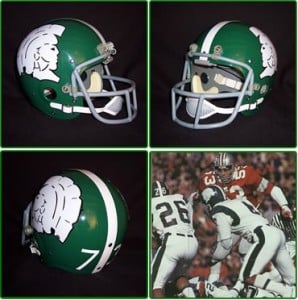 Michigan State Spartans NCAA 1973 Authentic Vintage Full Size Helmet