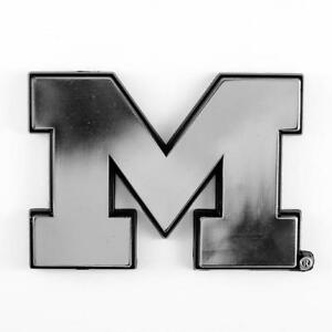 Michigan Wolverines Chrome Auto Emblem