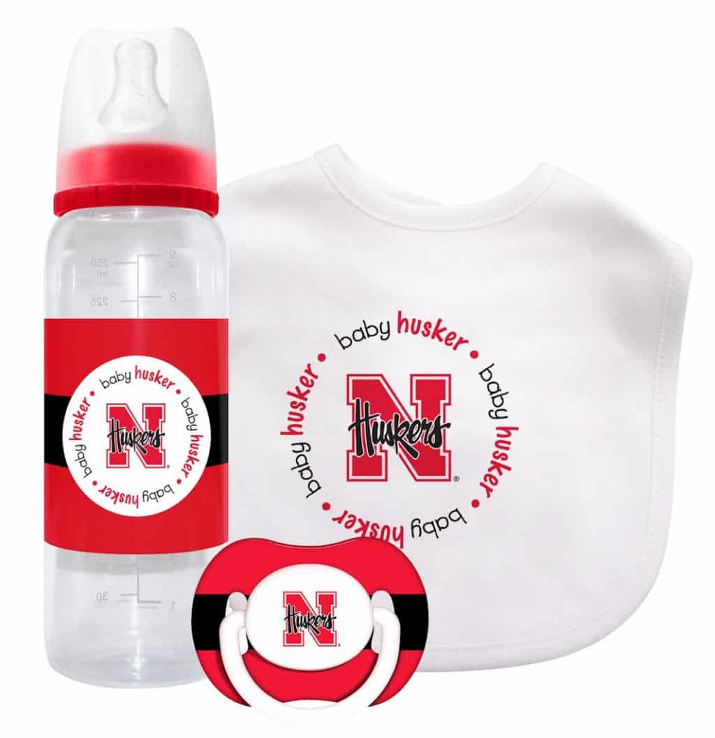 Nebraska Cornhuskers Baby Gift Set