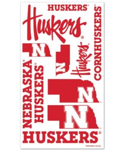 Nebraska Cornhuskers Temporary Tattoos