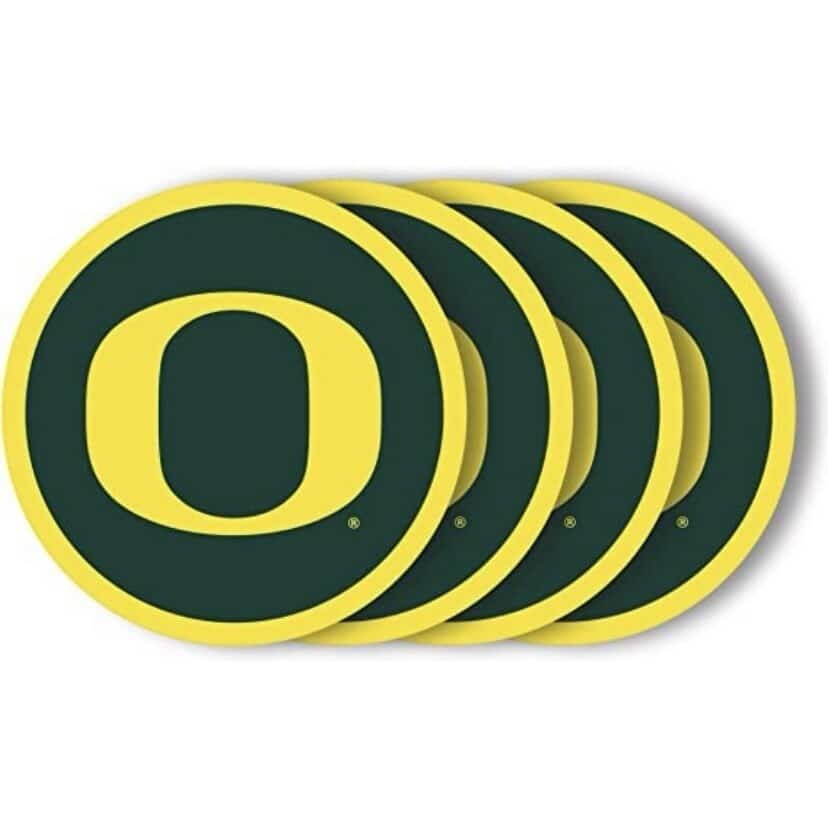 Oregon Ducks Coaster Set - 4 Pack