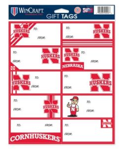 Nebraska Cornhuskers Gift Tags