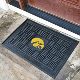 Iowa Hawkeyes 19"x30" Medallion Door Mat