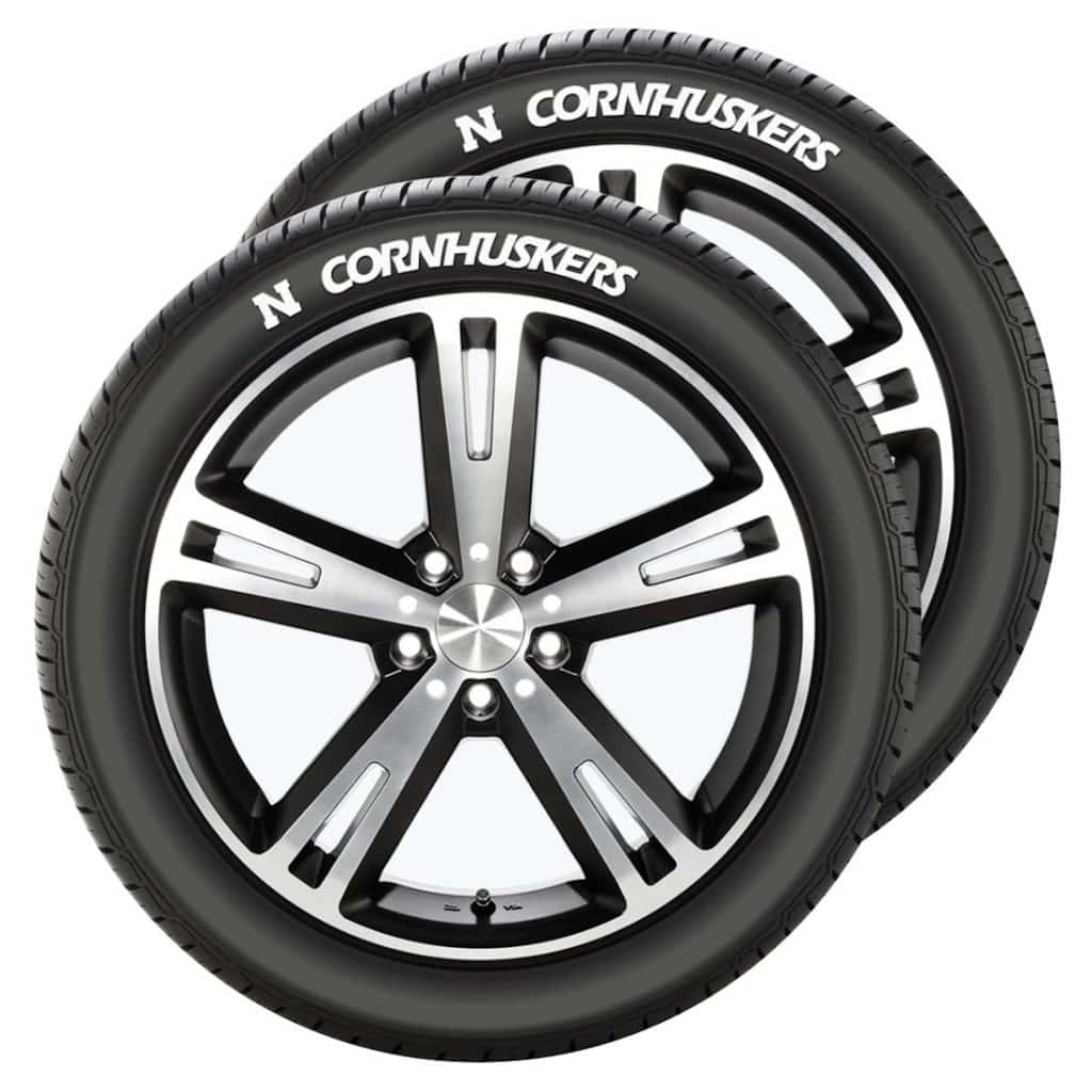 Nebraska Cornhuskers Tire Tatz
