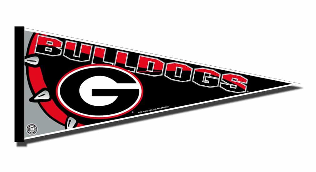 Georgia Bulldogs Pennant
