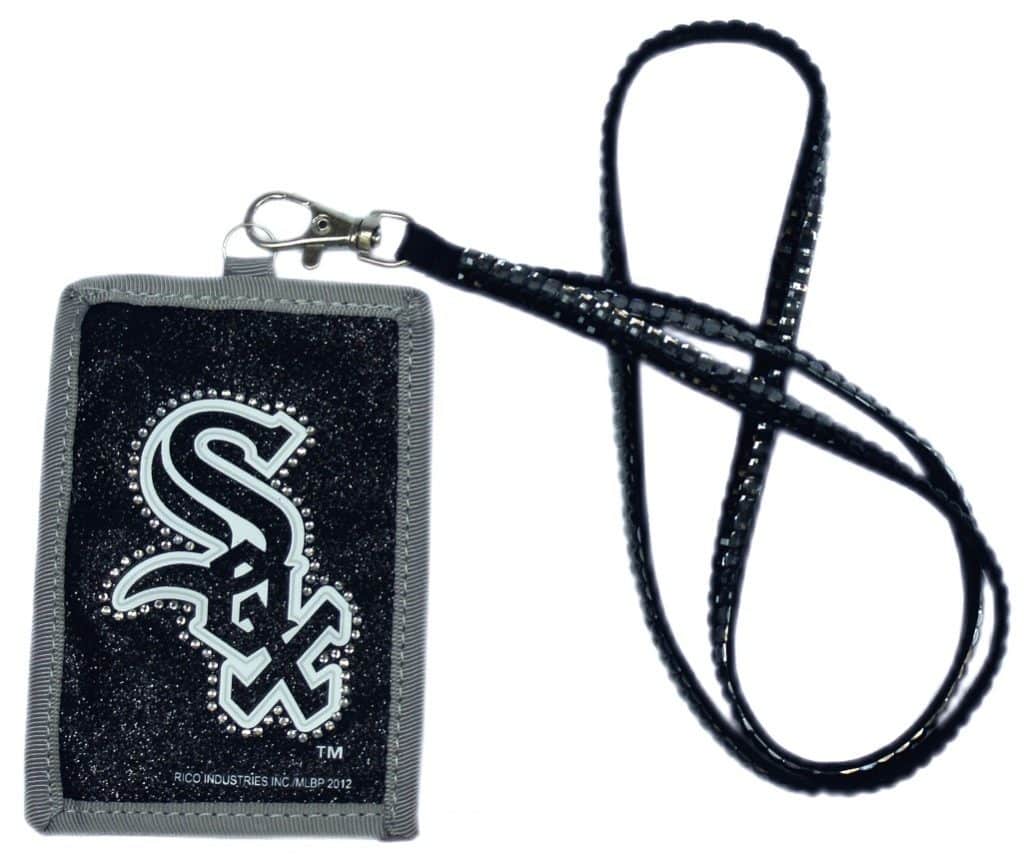 Chicago White Sox Beaded Lanyard Wallet