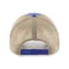 Buffalo Bills 47 Brand Blue Trawler Clean Up Khaki Mesh Snapback Hat - Image 2