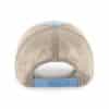 North Carolina Tar Heels 47 Brand Trawler Columbia Clean Up Khaki Mesh Snapback Hat - Image 2