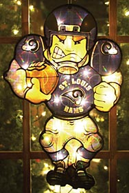 St. Louis Rams 20" Double Sided Window Light-Up Player