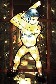 Los Angeles Dodgers 20" Double Sided Window Light-Up Player