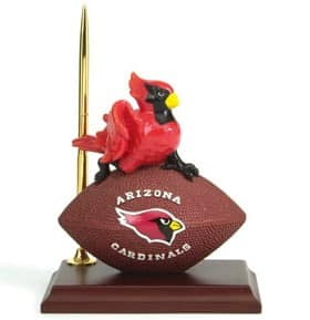 Arizona Cardinals Desk Clock & Pen Set