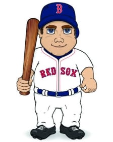 Boston Red Sox Dancing Musical Baseball Player