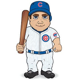 Chicago Cubs Dancing Musical Baseball Player