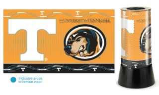Tennessee Volunteers Rotating Desk Lamp