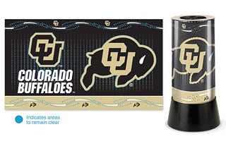 Colorado Buffaloes Rotating Desk Lamp