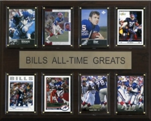 Buffalo Bills Plaque - All Time Greats 12"x15"