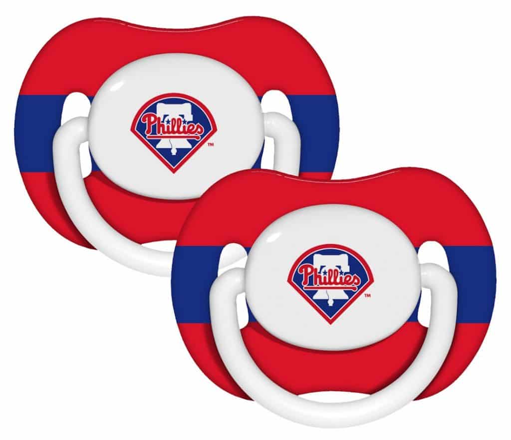 Philadelphia Phillies Pacifier - 2 Pack