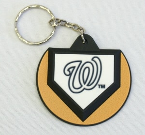 Washington Nationals Keychain - Home Plate