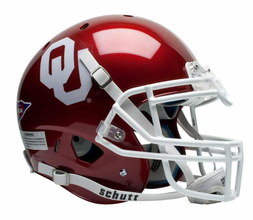 Oklahoma Sooners Schutt XP Authentic Full Size Helmet