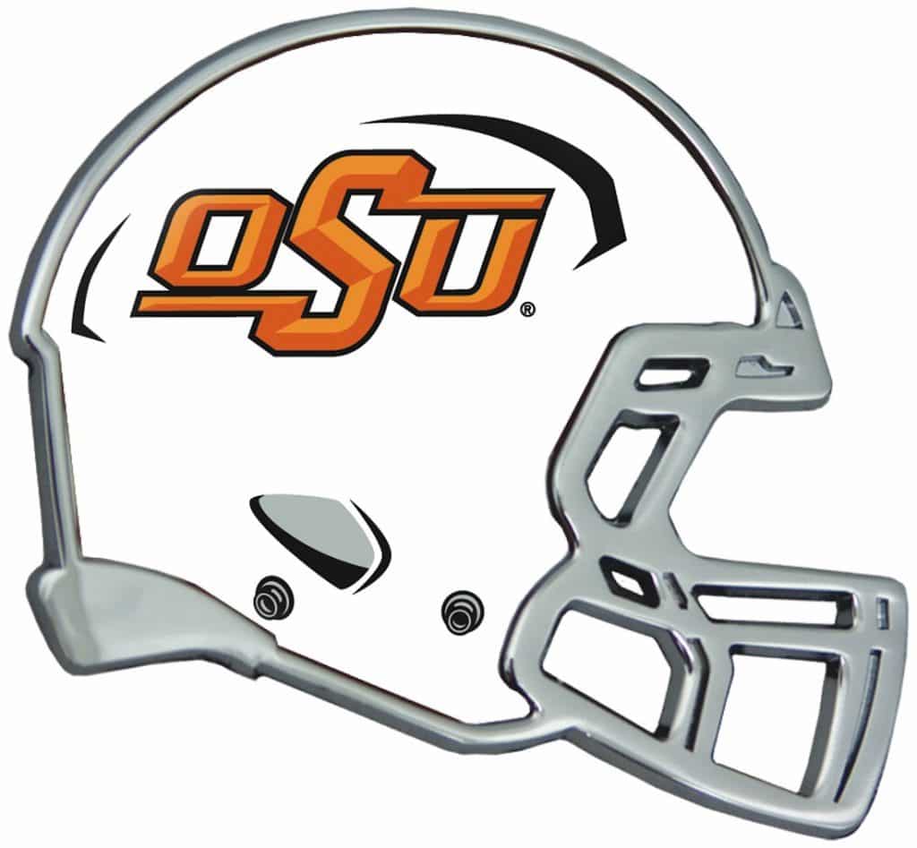 Oklahoma State Cowboys Auto Emblem - Helmet