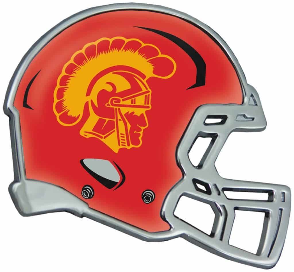 USC Trojans Auto Emblem - Helmet