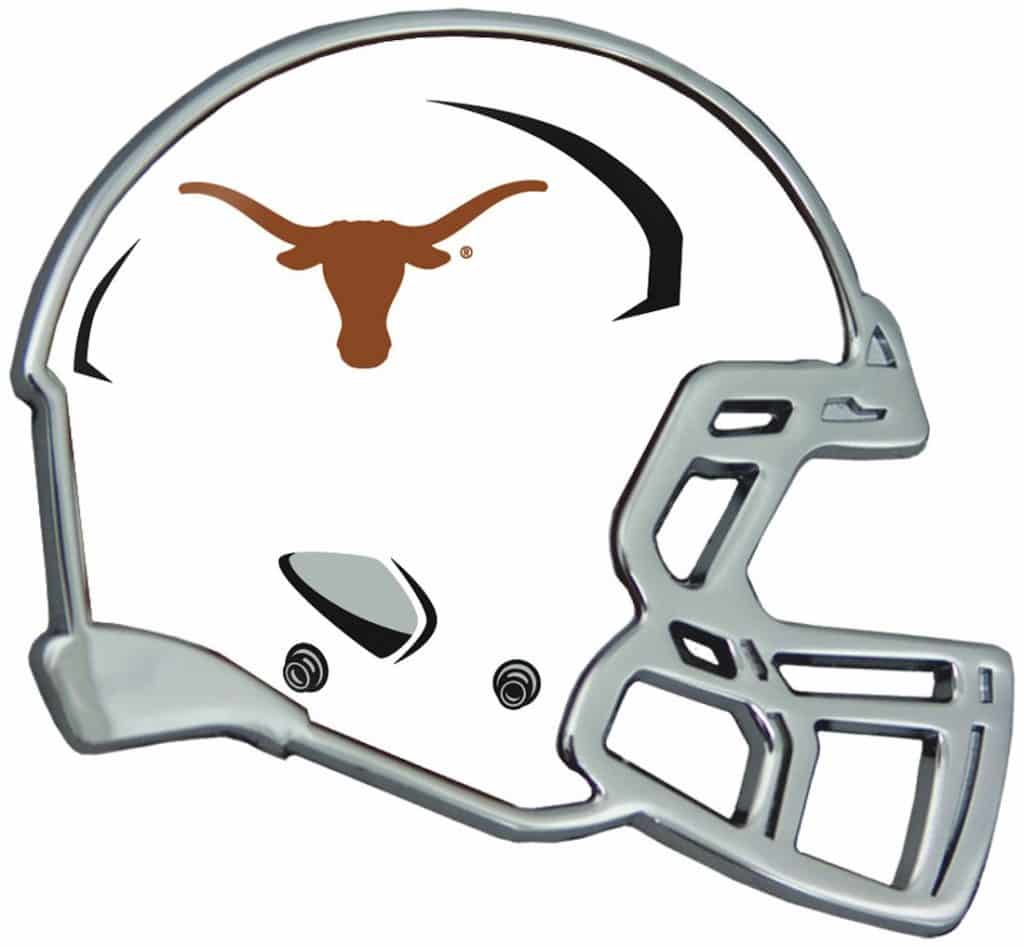 Texas Longhorns Auto Emblem - Helmet