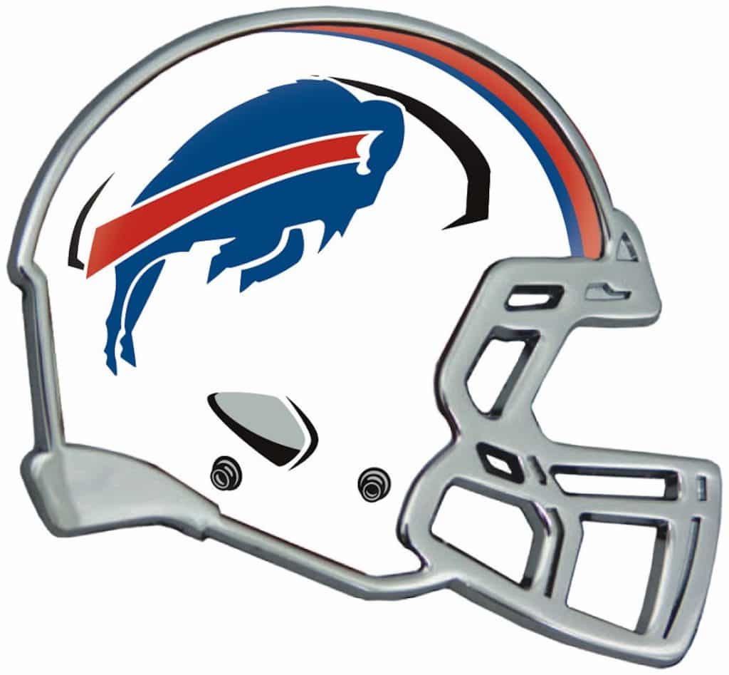 Buffalo Bills Auto Emblem - Helmet