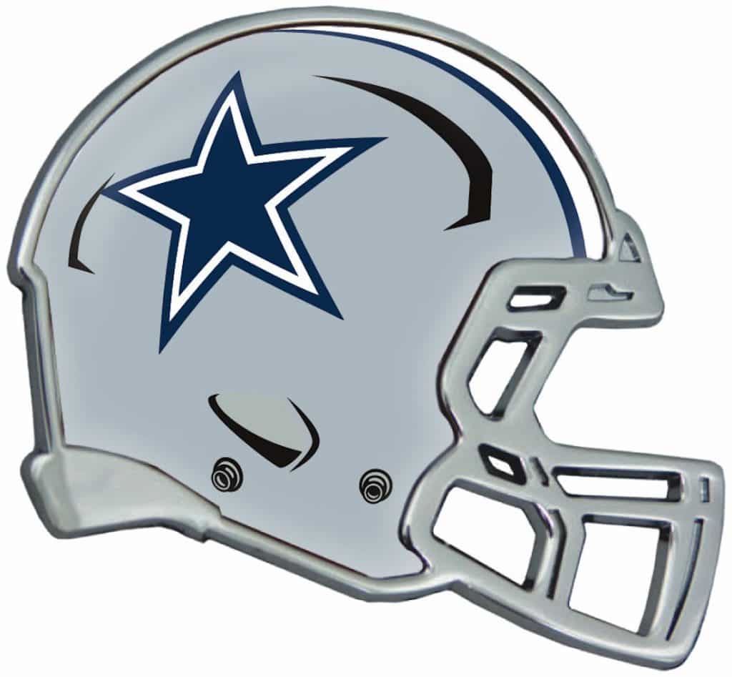 Dallas Cowboys Auto Emblem - Helmet