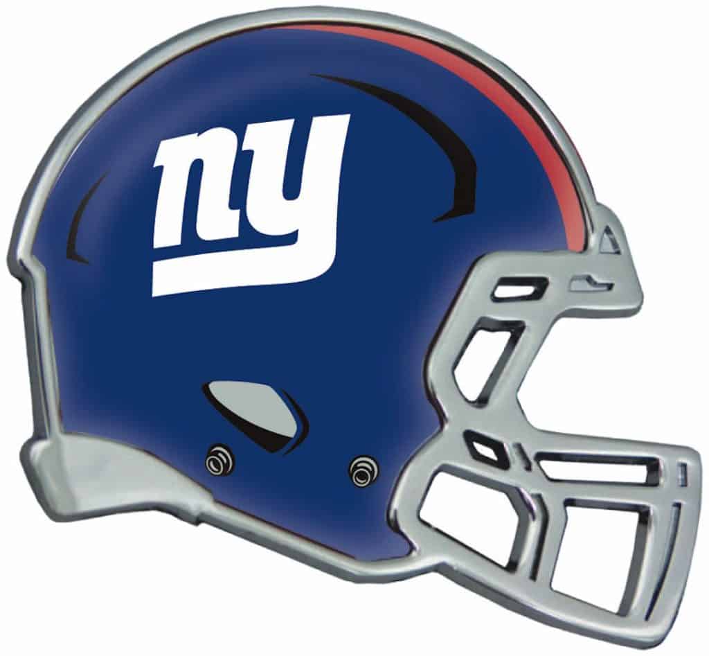 New York Giants Auto Emblem - Helmet