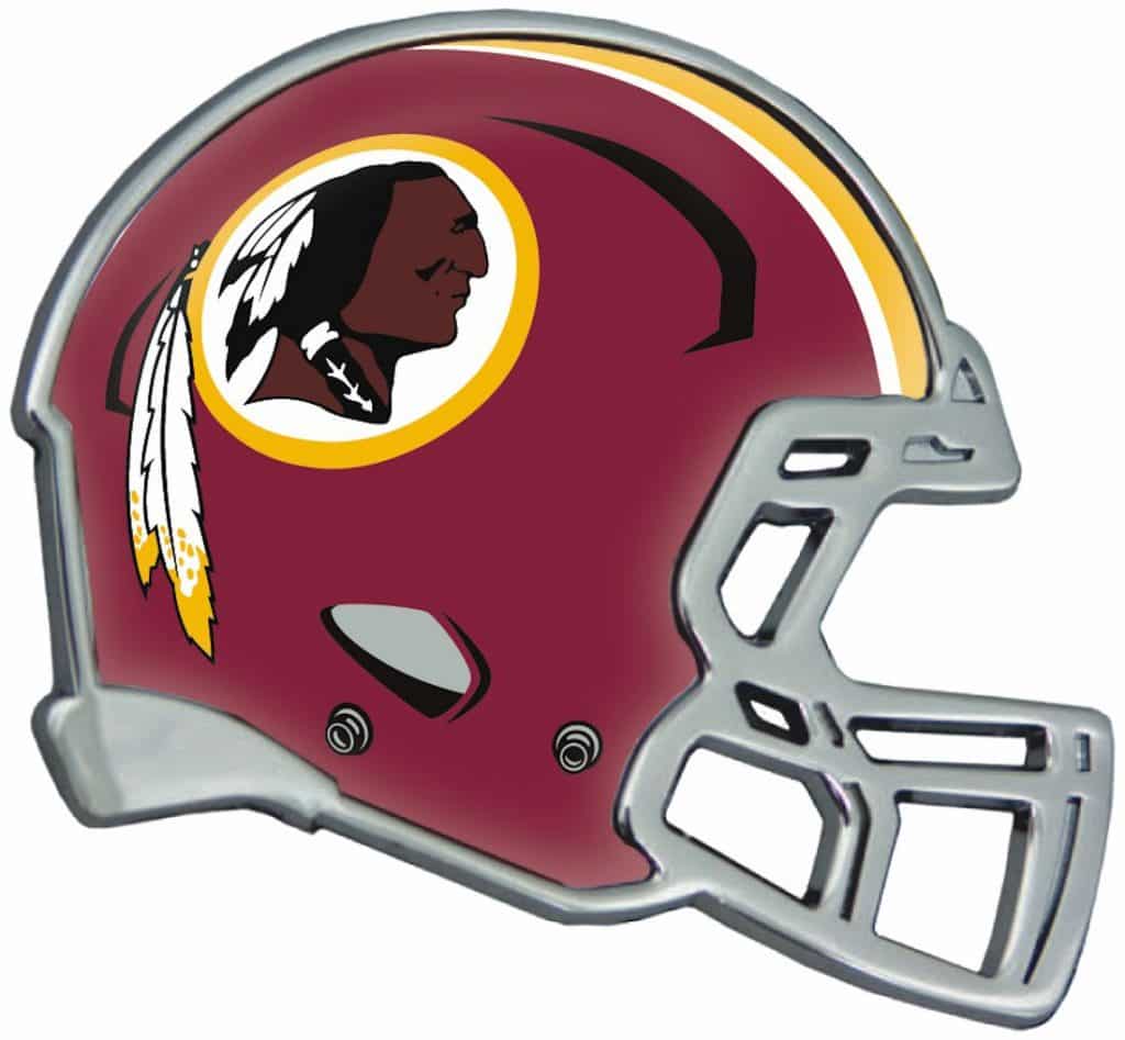 Washington Redskins Auto Emblem - Helmet
