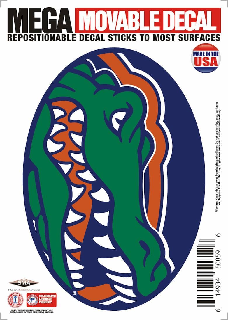 Florida Gators 5"x7" Mega Decal