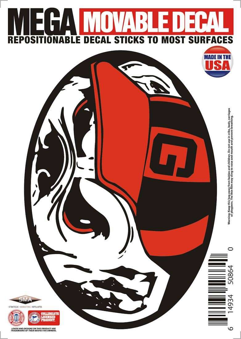 Georgia Bulldogs 5"x7" Mega Decal