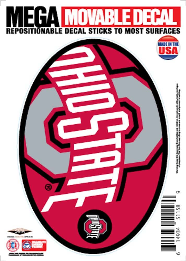 Ohio State Buckeyes 5"x7" Mega Decal