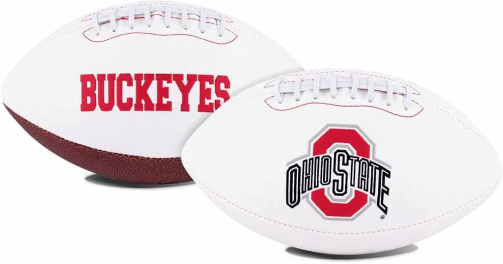 Ohio State Buckeyes Full Size Embroidered Signature Football