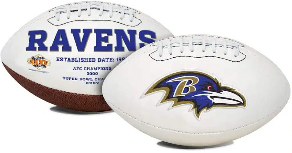 Baltimore Ravens Embroidered Signature Series Football