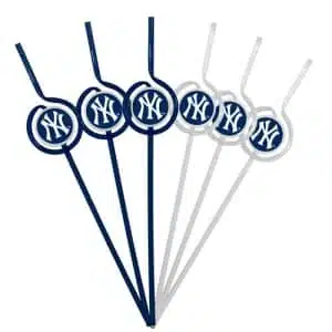 New York Yankees Team Sipper Straws