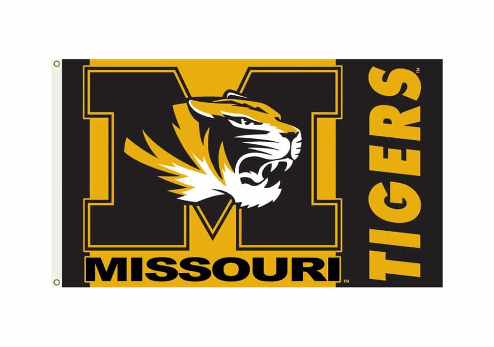 Missouri Tigers 3'x5' Flag