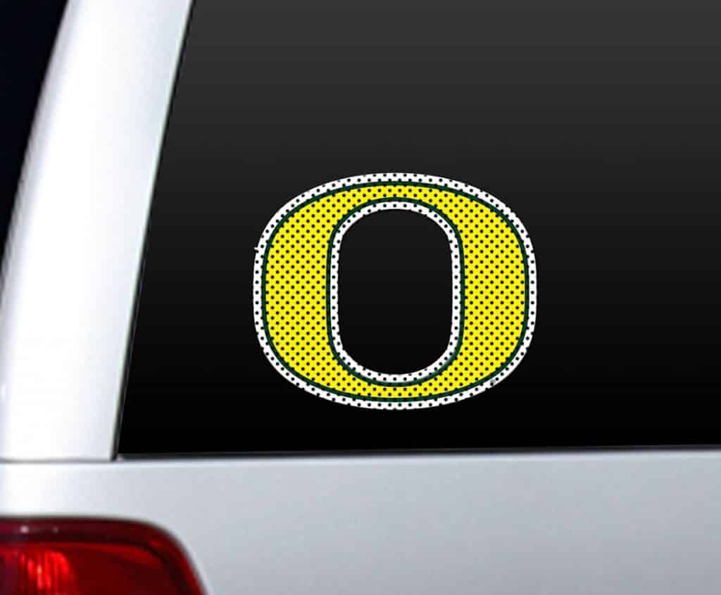 Oregon Ducks Die-Cut Window Film - Large