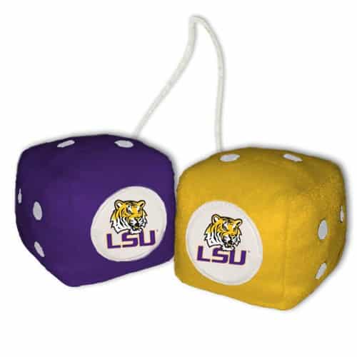 LSU Tigers Fuzzy Dice